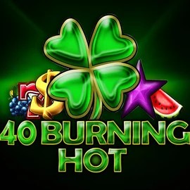 40 Burning Hot logo by Amusnet Interactive at Casinacho Casino40 Burning Hot