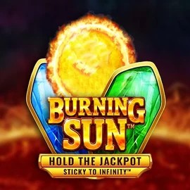 Burning Sun slot logo by Wazdan at Casinacho CasinoBurning Sun
