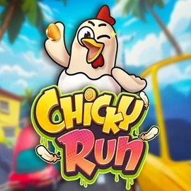 Chicky Run slot logo by PG Soft at Casinacho CasinoChicky Run