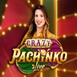 Crazy Pachinko logo by Evolution Casinacho Casino