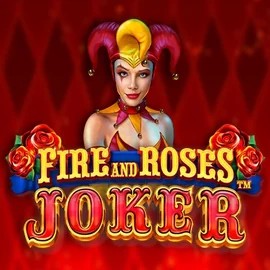 Fire and Roses Joker slot logo by Triple Edge Studios at Casinacho CasinoFire and Roses Joker