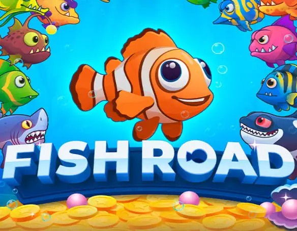 Logo of Fish Road from InOut at Casinacho Casino