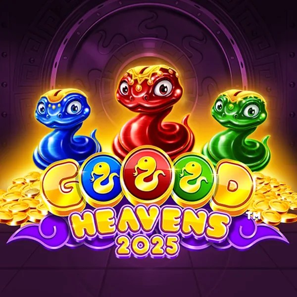 Enjoy Goood Heavens by Rarestone Gaming – logo hosted on casinachoo.net
