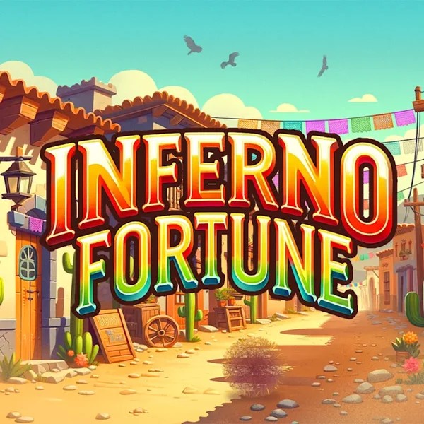Inferno Fortune slot logo by Atomic Slot Lab at Casinacho CasinoInferno Fortune