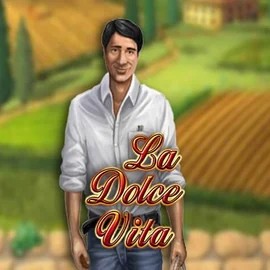 La Dolce Vita slot logo by Gamomat at Casinacho CasinoLa Dolce Vita