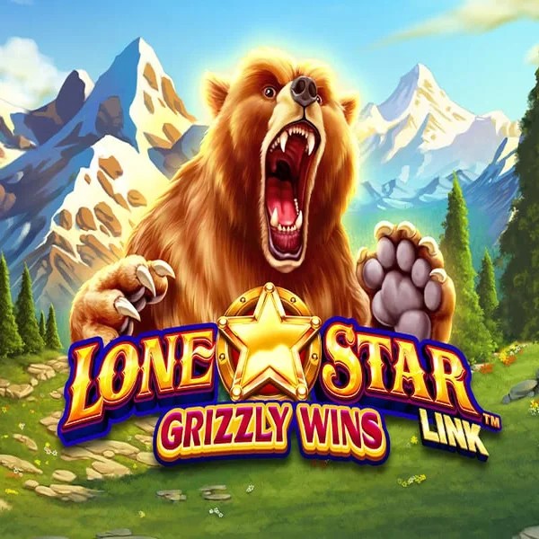 Official Slots logo: Lone Star Link Grizzly Wins by Greentube at Casinacho Casino