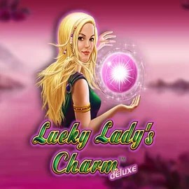 Lucky Ladys Charm Deluxe slot logo by Greentube at Casinacho CasinoLucky Ladys Charm Deluxe