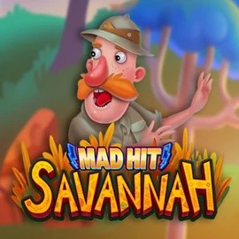 Mad Hit Savannah slot logo by RubyPlay at Casinacho CasinoMad Hit Savannah