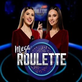 Official Live Casino logo: Mega Roulette by Pragmatic Play at Casinacho Casino