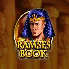 Logo of Ramses Book Deluxe from Gamomat at Casinacho Casino