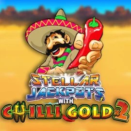 Stellar Jackpots with Chilli Gold x2 logo by Lightning Box Game at Casinacho CasinoStellar Jackpots with Chilli Gold x2