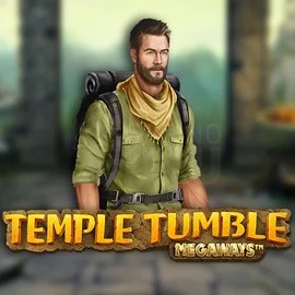 Temple Tumble Megaways logo by Relax Gaming at Casinacho CasinoTemple Tumble Megaways