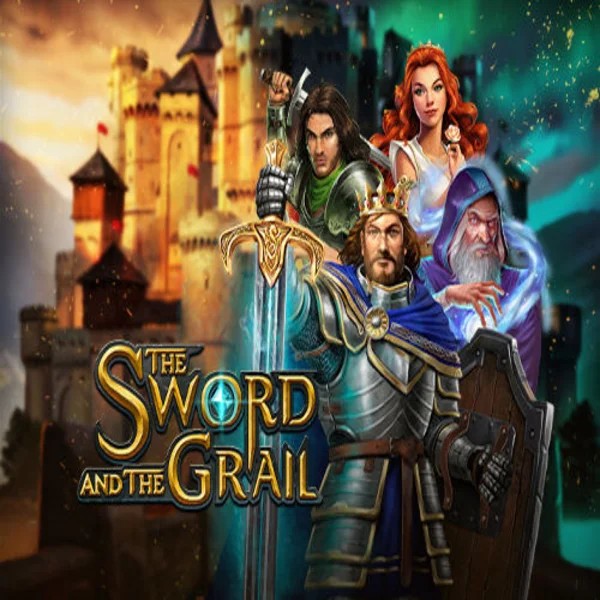 The Sword and the Grail logo – Slots by Play'n GO at Casinacho Casino